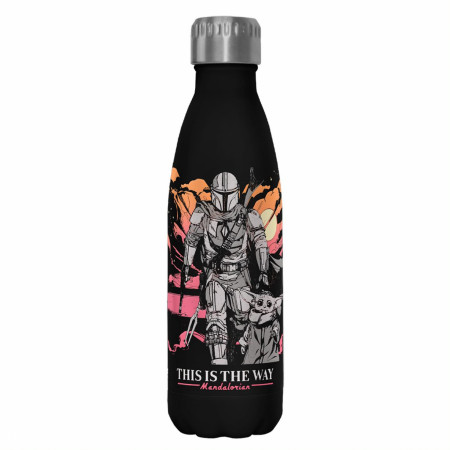 Star Wars The Mandalorian This is The Way 17oz Steel Water Bottle
